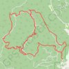 Mima Falls MTB ride GPS track, route, trail